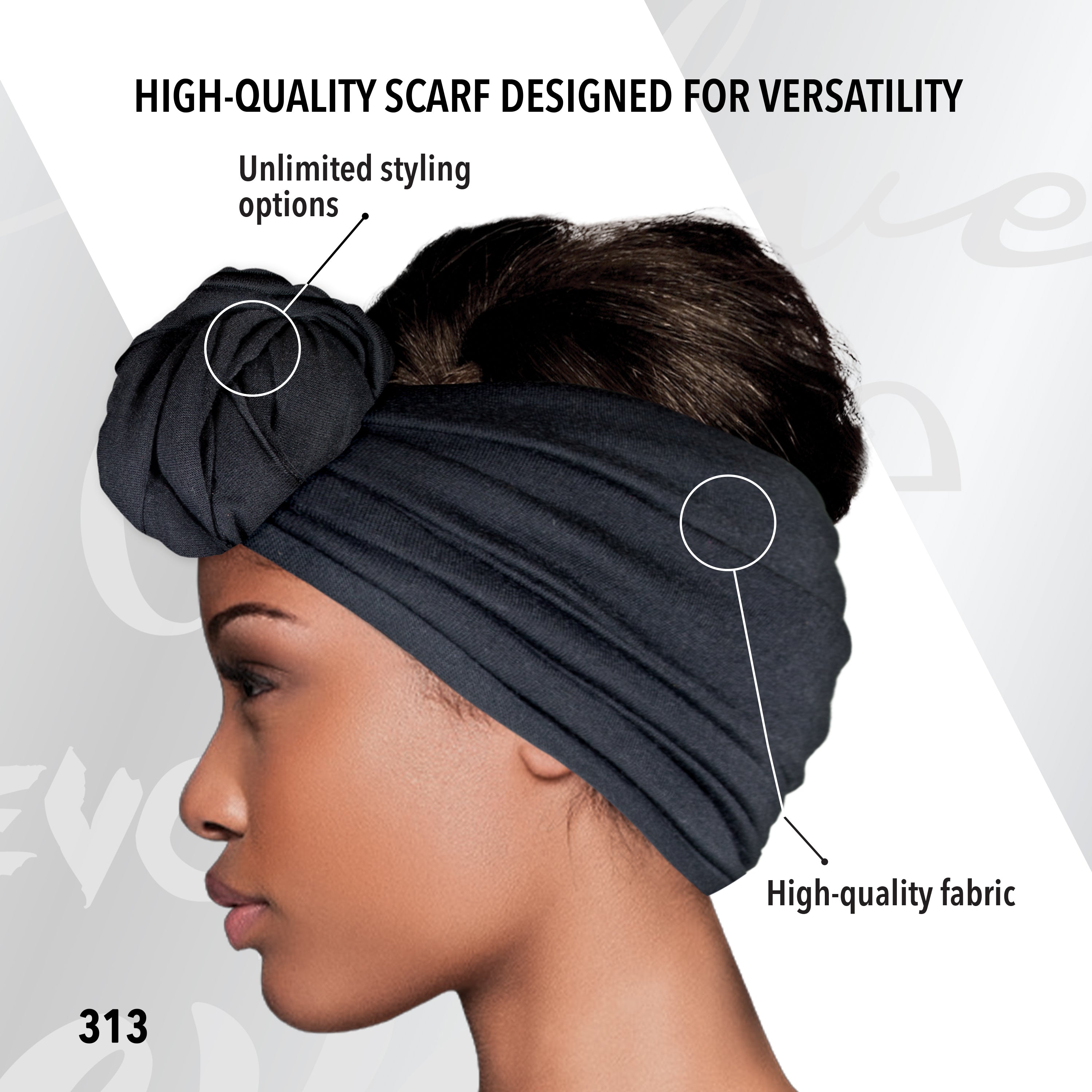 Evolve Silky Wrap Scarf – HW Beauty