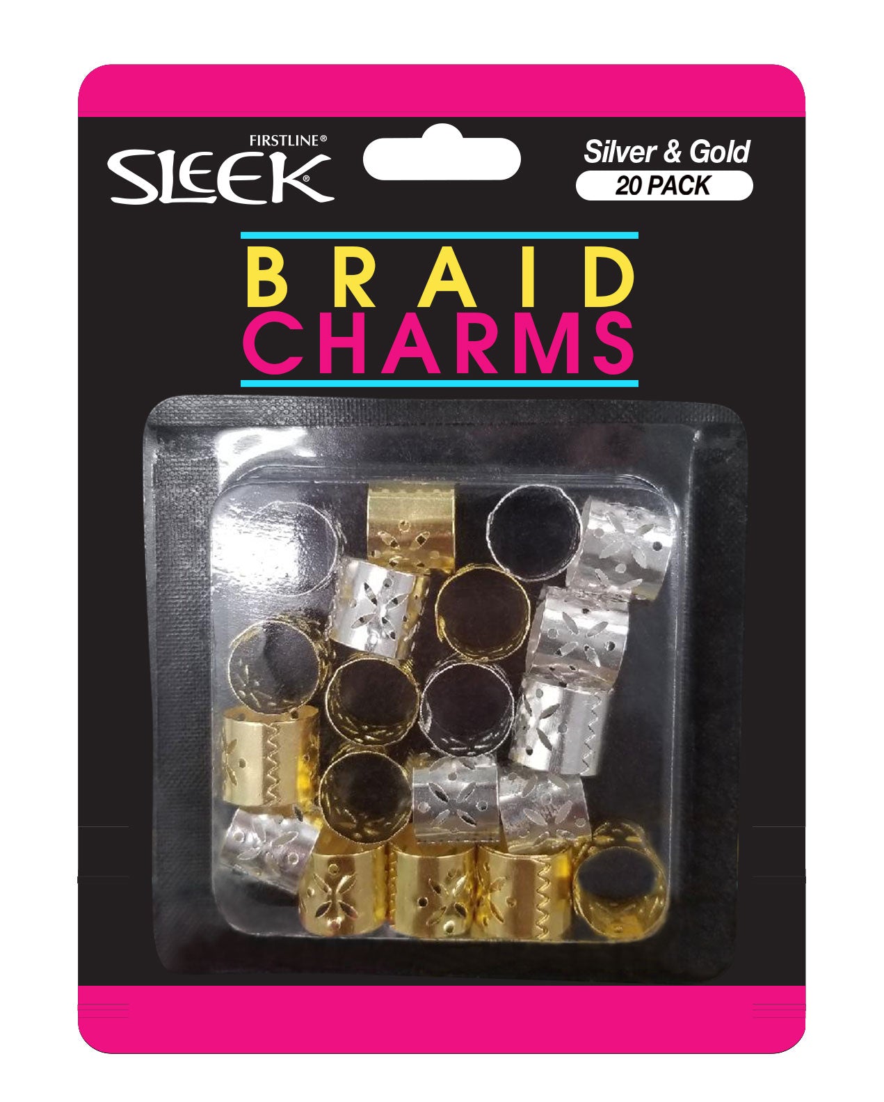 Sleek Initial Charm S / Yellow Gold