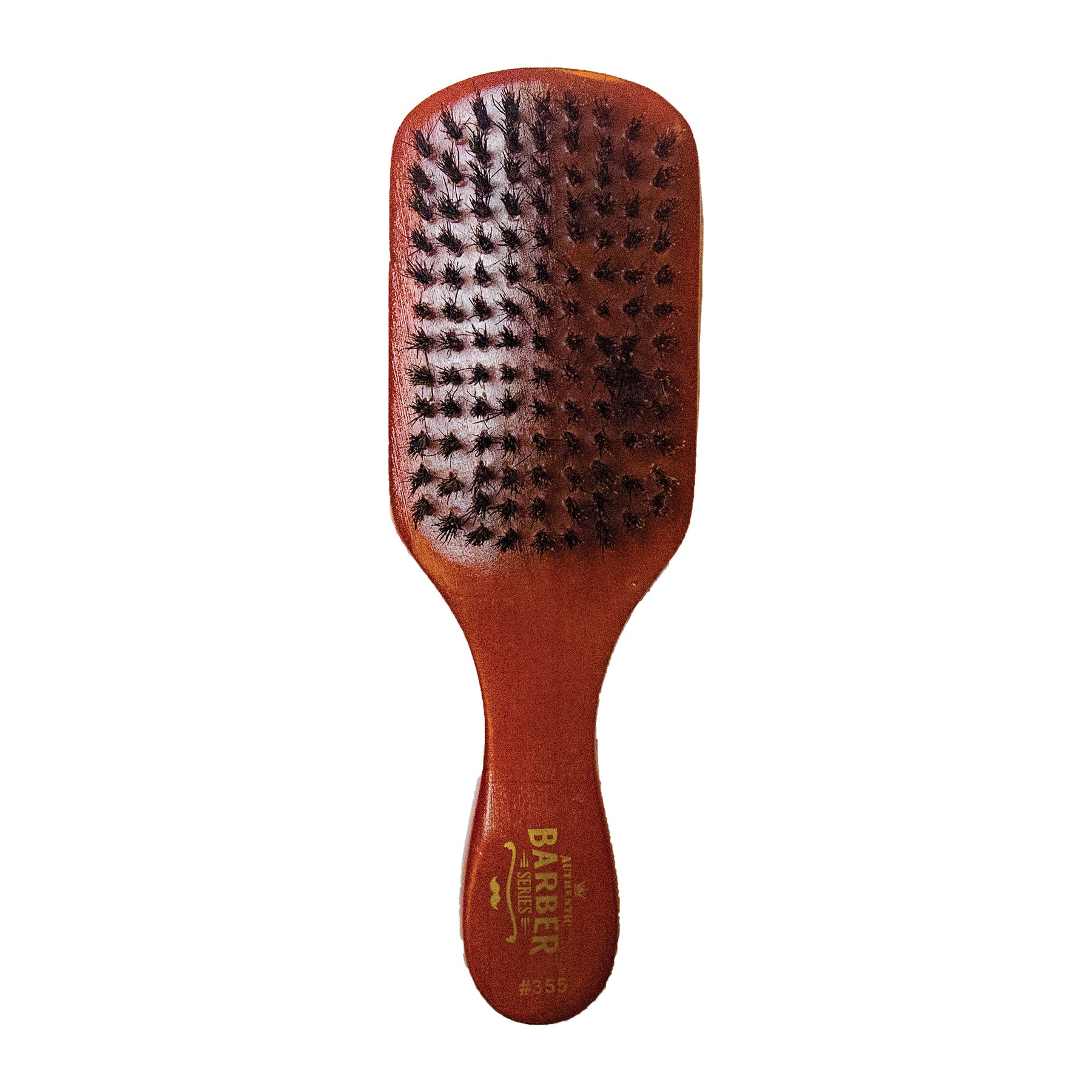 Looks wooden wave brush double sided-idealbarbersupply